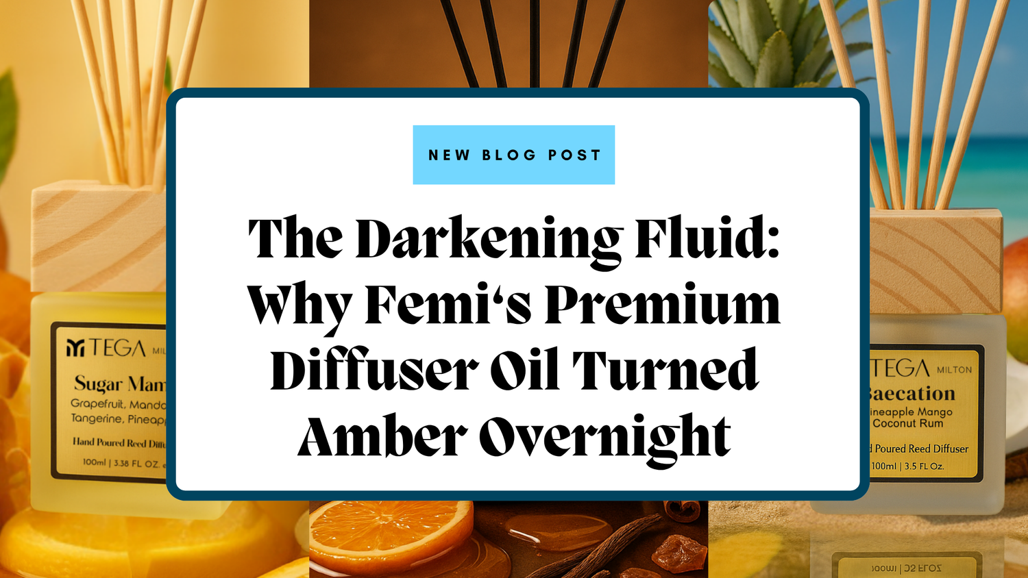 The Darkening Fluid: Why Femi’s Premium Diffuser Oil Turned Amber Overnight&nbsp;&nbsp;