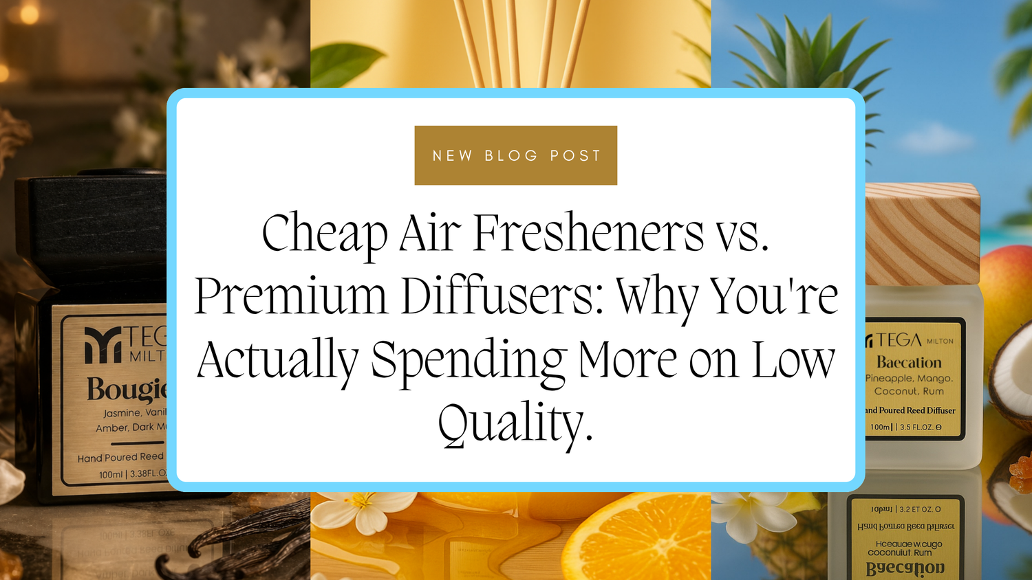 Cheap Air Fresheners vs. Premium Diffusers:  Why You're Actually Spending More on Low Quality